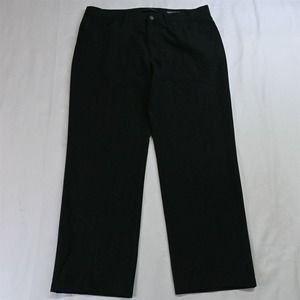 Alberto 52 / 34 x 30 Black Tom Comfort Fit Ceramica 5 Pocket Straight Dress Pant